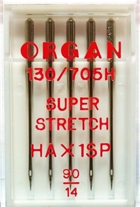 Иглы Organ суперcтрейч № 90, 5 шт.