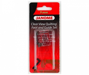 Лапка Janome для квилтинга прозрачная прямострочная 9мм