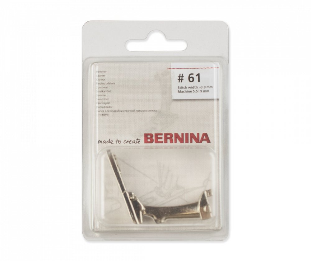 Лапка Bernina № 61 для подрубки, 2 мм