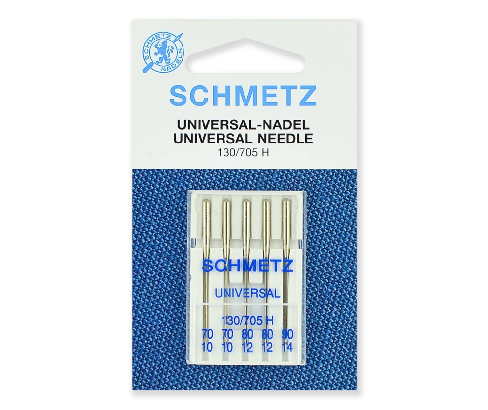 Иглы Schmetz стандартные №70(2), 80(2), 90, 5 шт.