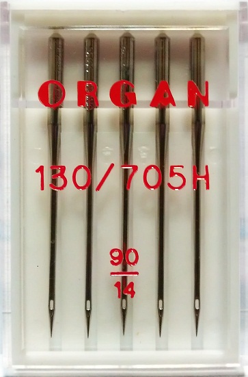 Иглы Organ стандартные № 90, 5 шт.