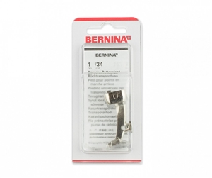 Лапка Bernina № 34С для реверсных строчек с прозрачной подошвой