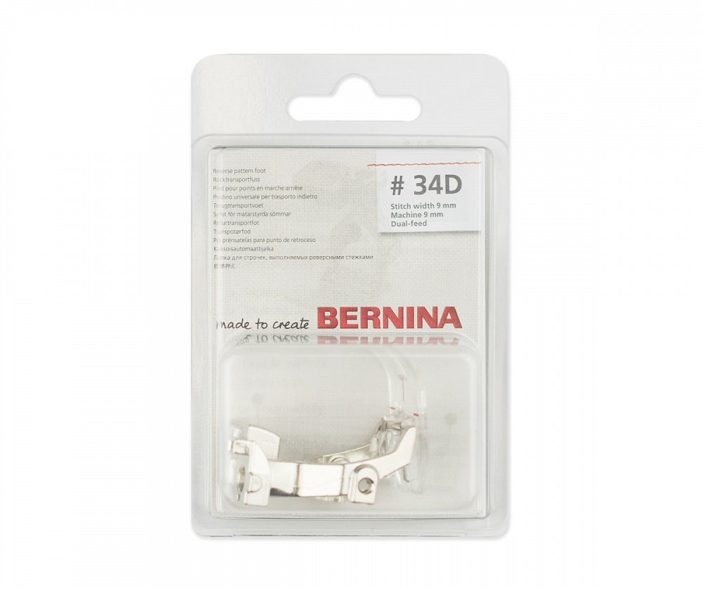 Лапка Bernina № 34D для реверсных стежков
