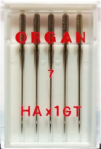 Иглы Organ креп № 55, 5 шт.
