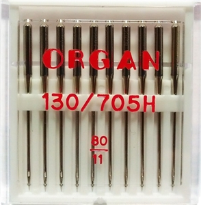 Иглы Organ стандартные № 80, 10 шт.