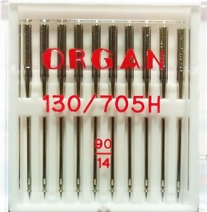 Иглы Organ стандартные № 90, 10 шт.