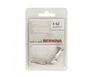 Лапка Bernina № 62 узкий подрубатель прямострочный, 2 мм