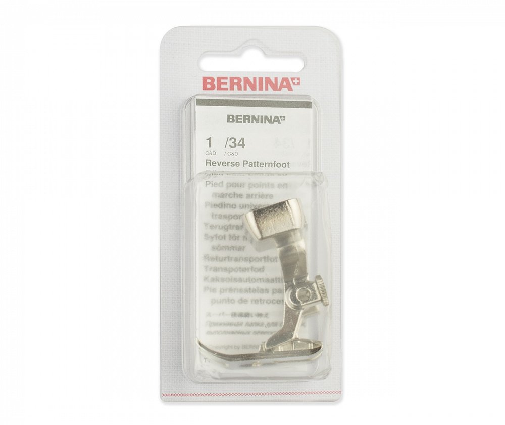 Лапка Bernina № 1D для реверсных стежков, 9 мм